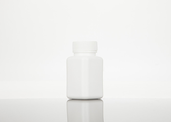 медицина HDPE 100ml пустая пластиковая квадратная разливает Refillable по бутылкам
