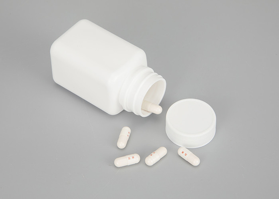 медицина HDPE 100ml пустая пластиковая квадратная разливает Refillable по бутылкам