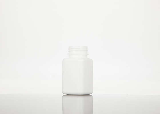 медицина HDPE 100ml пустая пластиковая квадратная разливает Refillable по бутылкам
