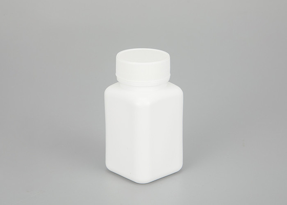 медицина HDPE 100ml пустая пластиковая квадратная разливает Refillable по бутылкам