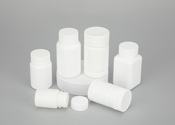 Бутылки таблетки 60ml завинчивой пробки пластиковые 120ml белые для химиката медицины