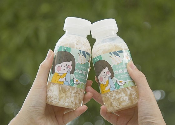 чай соевого молока 400ml 14oz разливает теплостойкую квадратную пластиковую бутылку по бутылкам сока сочную