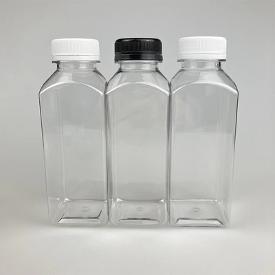 прозрачные бутылки сока ЛЮБИМЦА 250ml придают квадратную форму пластиковой выпивая бутылке ориентированной на заказчика