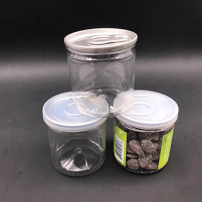 100g 200g 300g 400g 500g 600g 700g 800g 1000g Mason Jar Прозрачные контейнеры для хранения пищи из пластика