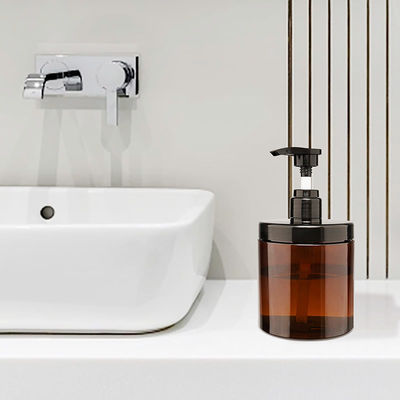 Пластмассовые ультрафиолетовые полимерные кремовые контейнеры с электропластированной крышкой Прозрачные, подходящие для чувствительных препаратов, требующих защиты от ультрафиолетовых лучей