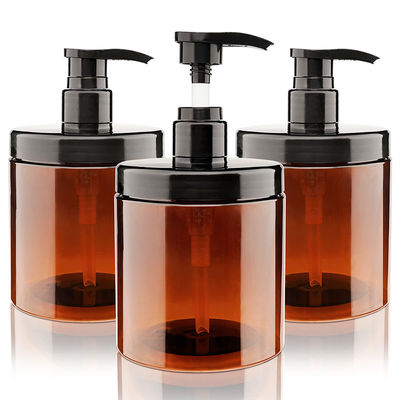 Пластмассовые ультрафиолетовые полимерные кремовые контейнеры с электропластированной крышкой Прозрачные, подходящие для чувствительных препаратов, требующих защиты от ультрафиолетовых лучей