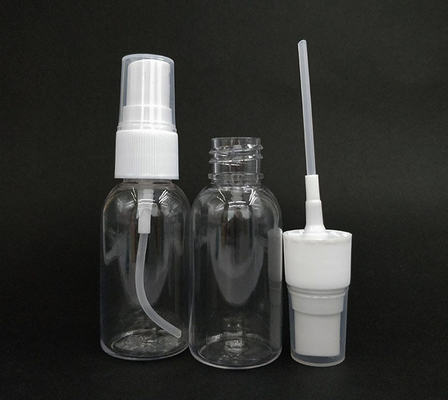 30ml 50ml 60ml 80ml 100ml 120ml 150ml 200ml 250ml 300ml 360ml Круглая бутылка для распыления пыли из ПЭТ