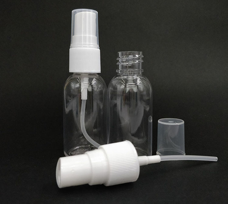30ml 50ml 60ml 80ml 100ml 120ml 150ml 200ml 250ml 300ml 360ml Круглая бутылка для распыления пыли из ПЭТ