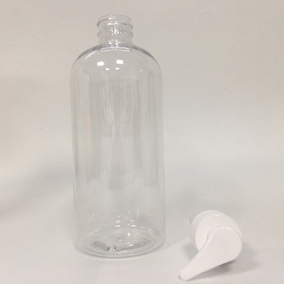 PETG бутылка 20/410 для косметического шампуня - настраиваемый логотип