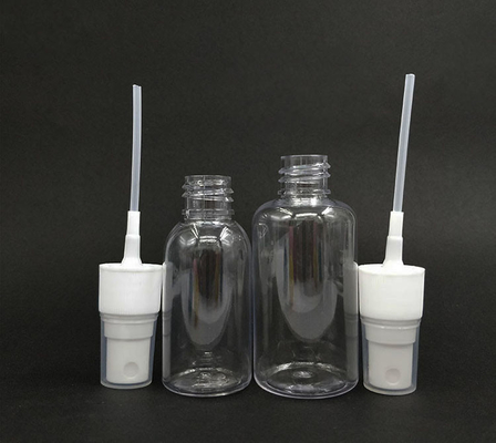 20/410 Круглая пластиковая бутылка с насосом PETG для распределения косметических средств