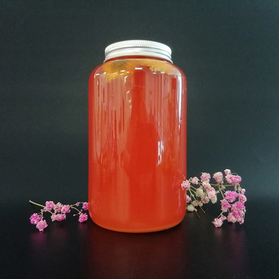 Прозрачные квадратные бутылки с молочным чаем с винтом на крышках и эргономичными ручками