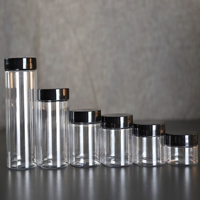 30 ml 50 ml 100 ml 120 ml 150 ml 200 ml 250 ml 300 ml 500 ml Широкоугольные прозрачные PET пластиковые упаковочные контейнеры