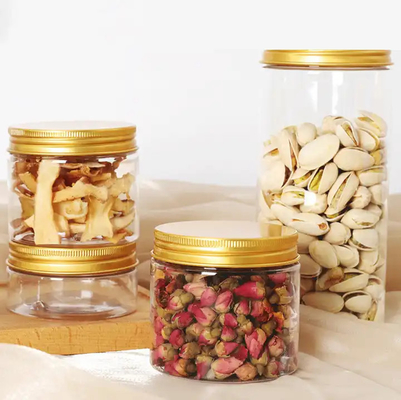 2oz 3oz 4oz 5oz 6oz 7oz 8oz пластиковые банки с алюминиевыми крышками