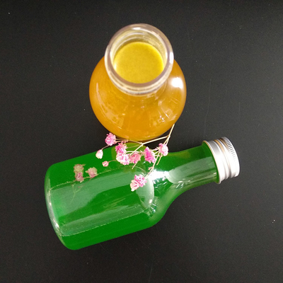 Квадратные / круглые пластиковые молочные бутылки для чая с винтом на крышке