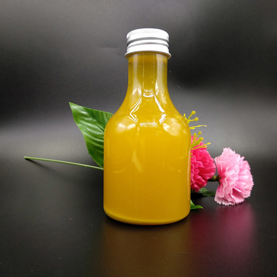 Квадратные / круглые пластиковые молочные бутылки для чая с винтом на крышке