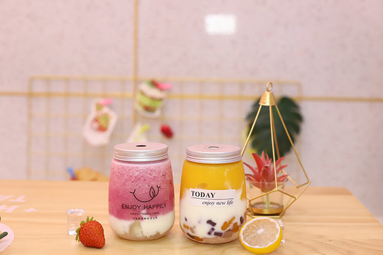 Многофункциональные чайные кружки с ручкой и соломой