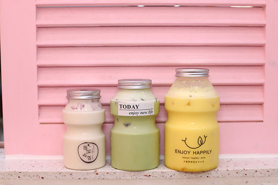 Чистые чайные банки с пузырьками мощностью 0,5 кг для коммерческих нужд