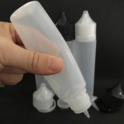 Transparent E Liquid Bottle 10ml 15ml 30ml 60ml 80ml 100ml Round