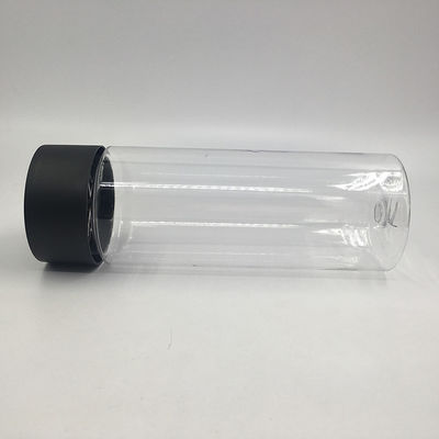 Изолированная бутылка для напитков с крышкой, завинчивающейся крышкой, многоразовая пластиковая бутылка