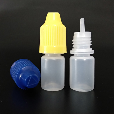 Жидкие пластиковые капельные бутылки 10ml 15ml 20ml 30ml 40ml 50ml 60ml 70ml 100ml 120ml вместимость с винтовой крышкой