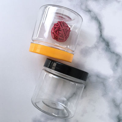 Пластиковые банки для хранения с крышками Широкие ротные косметические пластиковые банки