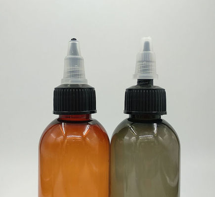 Пластиковые бутылочки-капельницы с логотипом для решений стеклянной упаковки