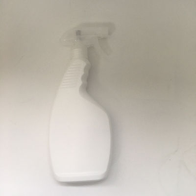 Household Cleaning Trigger Sprayer Bottle in White Transparent or Custom Color Ideal Industrial Cosmetic Packaging Solutions