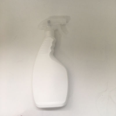 Household Cleaning Trigger Sprayer Bottle in White Transparent or Custom Color Ideal Industrial Cosmetic Packaging Solutions