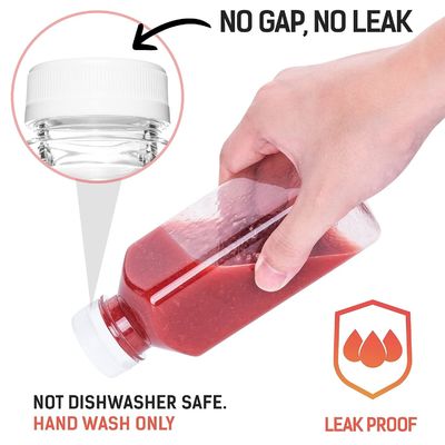 Модные дизайны многоразовых бутылок для сока в форме бутылки для сока Биоразлагаемая бутылка для фруктового сока по заводской цене