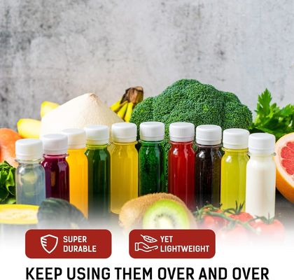 Квадратная бутылка для сока без BPA с завинчивающейся крышкой, с ароматизированным соком и герметичная пластиковая бутылка для фруктового сока, экологически чистая