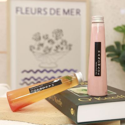 Round Bubble Tea Jugs 120ml 250ml 350ml 500ml 1000ml Capacity Selection