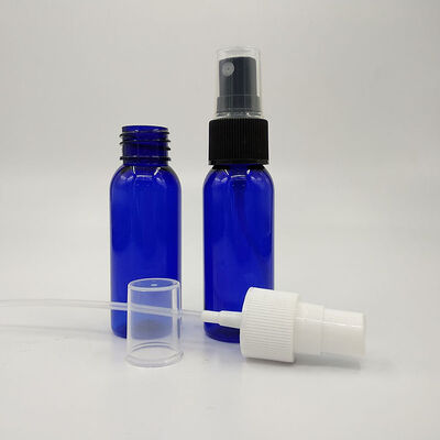 Classic Black PET Plastic Spray Bottle Smooth Surface Transparent Amber Green Colors Designed for Liquid Dispensing Solutions