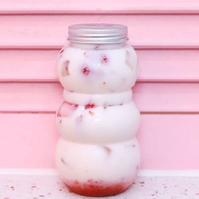 5-килограммовые завинчивающиеся кувшины для бабл-ти. Прочные прозрачные пластиковые контейнеры идеально подходят для хранения, смешивания и подачи напитков бабл-ти