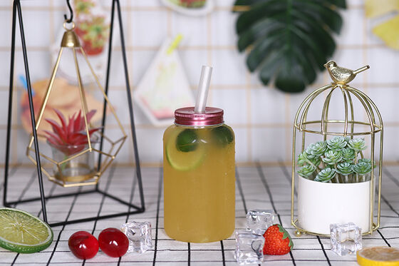 Герметичные бутылки для молочного чая квадратной и круглой формы, идеально подходящие для коммерческих дистрибьюторов напитков и розничных продавцов