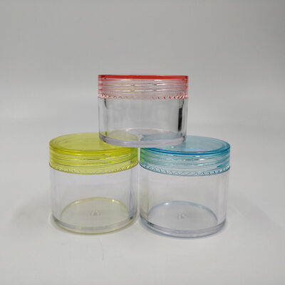 Контейнеры из пластиковых банок диаметром 65 мм, предлагающие емкость 2 унций 3 унций 4 унций 5 унций 6 унций 7 унций 8 унций, включая герметичность, чувствительную к давлению
