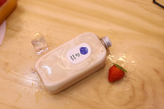 Прозрачные пластиковые бутылки с пузырьками для чая Прозрачные контейнеры, позволяющие легко идентифицировать содержимое Идеально подходит для магазинов с пузырьками для чая