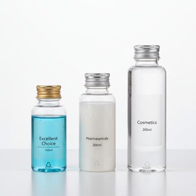 Специализированные пластиковые бутылки с винтовой крышкой многоразового использования 150 мл 200 мл Отличный выбор для фармацевтики и косметики
