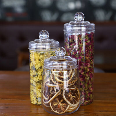 Прозрачные пластиковые банки Контейнеры Прочные многоразовые решения для хранения промышленной упаковки и организации продукции