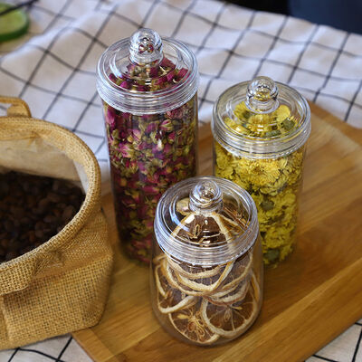 Прозрачные пластиковые банки Контейнеры Прочные многоразовые решения для хранения промышленной упаковки и организации продукции