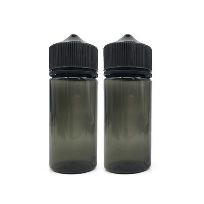Прозрачная черная бутылка для электронной жидкости с горлышком 18 мм, возможность печати, предложение прочных и настраиваемых вариантов упаковки