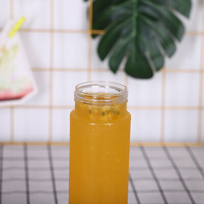 Бутылки для молочного чая с ручкой, 0,5 кг, с завинчивающейся крышкой, герметичная конструкция, идеально подходят для коммерческой упаковки и дистрибуции напитков