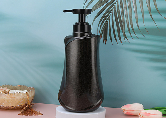 Черные Refillable бутылки лосьона 4C PETG пластиковые с доказательством утечки насоса
