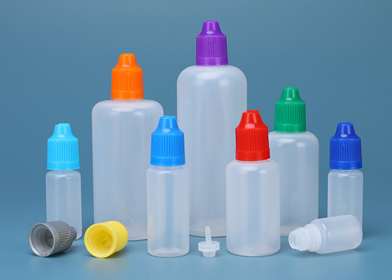 Childproof бутылки капельницы глаза бутылки 30ml крышки e трамбовки жидкостные