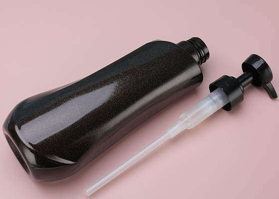 Черные Refillable бутылки лосьона 4C PETG пластиковые с доказательством утечки насоса