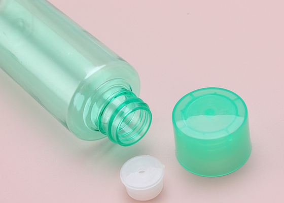 Зеленая прозрачная бутылка крышки 100ml PP пластиковая с завинчивой пробкой ISO9001