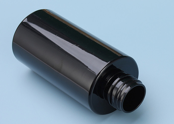 Лосьон PETG пластиковый разливает бутылку по бутылкам BPA ЛЮБИМЦА черноты 100ml НЕЭТИЛИРОВАННУЮ