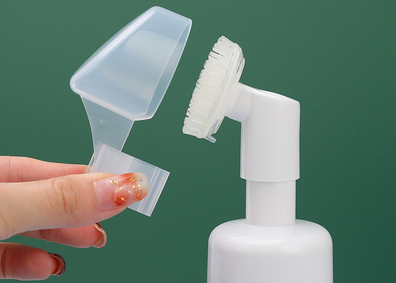 бутылка пены мытья 120ml 150ml лицевая с щеткой силикона