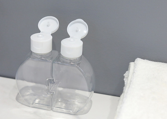 Бутылка двойной раковины OEM пластиковая с завинчивой пробкой Recyclable 120ml