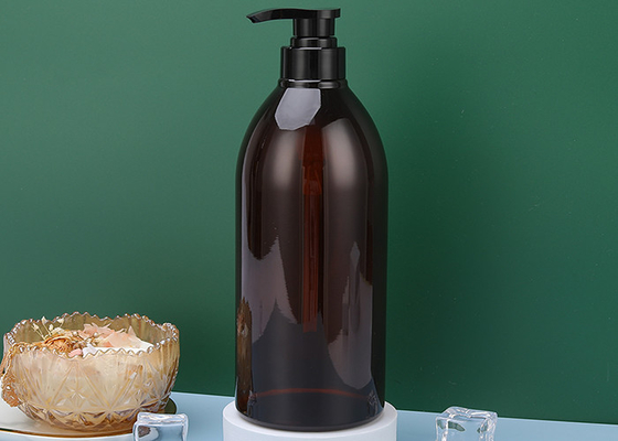 замок 550ml вниз с шампуня ЛЮБИМЦА насоса янтарного пластикового разливает 72*176mm по бутылкам
