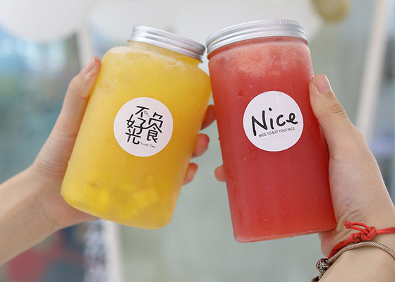 Пластиковые многоразовые бутылки сока для чая 350ML 500ML молока